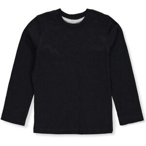 French Toast Black Long Sleeve Crew Neck Tee Boys Sz Small LOT OF 11